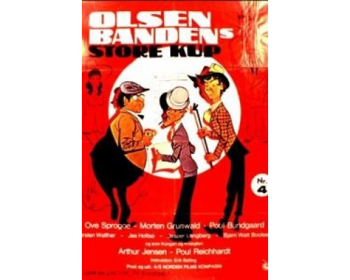 Большое ограбление банды Ольсена  (фильм 1972) смотреть онлайн